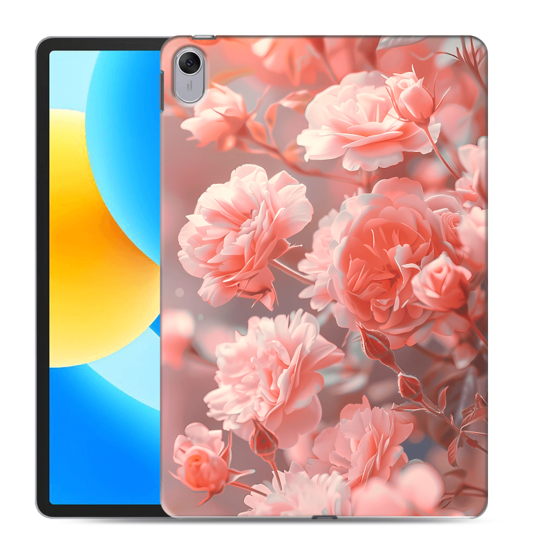 Силиконовый чехол на Huawei MatePad 11.5 с принтом Розы цветы Силиконовый чехол на Huawei MatePad 11.5 с принтом Розы цветы