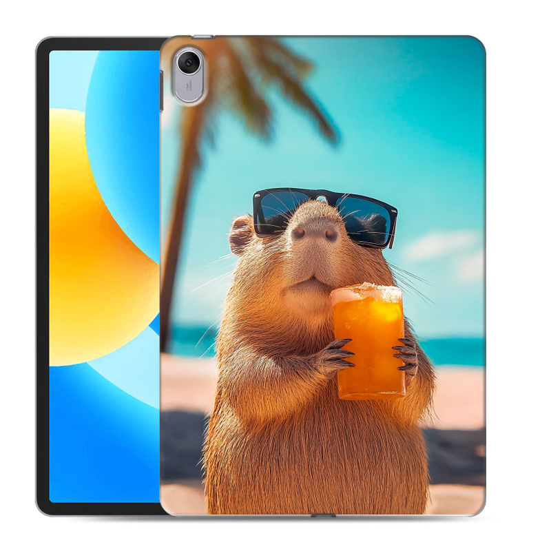 Силиконовый чехол на Huawei MatePad 11.5 с принтом Капибара Силиконовый чехол на Huawei MatePad 11.5 с принтом Капибара