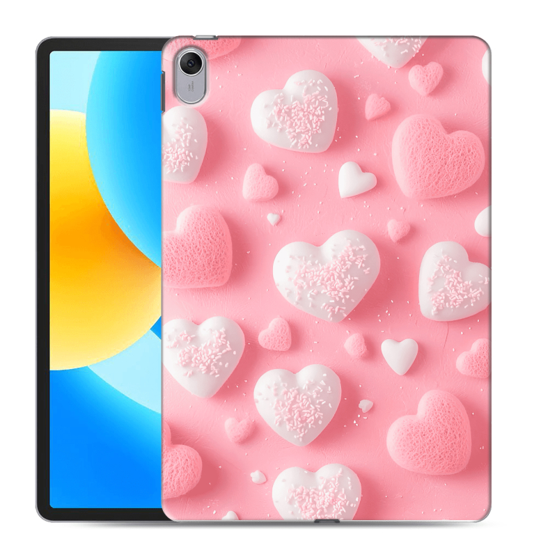 Силиконовый чехол на Huawei MatePad 11.5 с принтом Сердечки Силиконовый чехол на Huawei MatePad 11.5 с принтом Сердечки