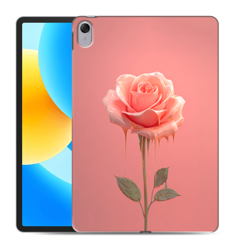 Силиконовый чехол на Huawei MatePad 11.5 с принтом Розовая роза Силиконовый чехол на Huawei MatePad 11.5 с принтом Розовая роза