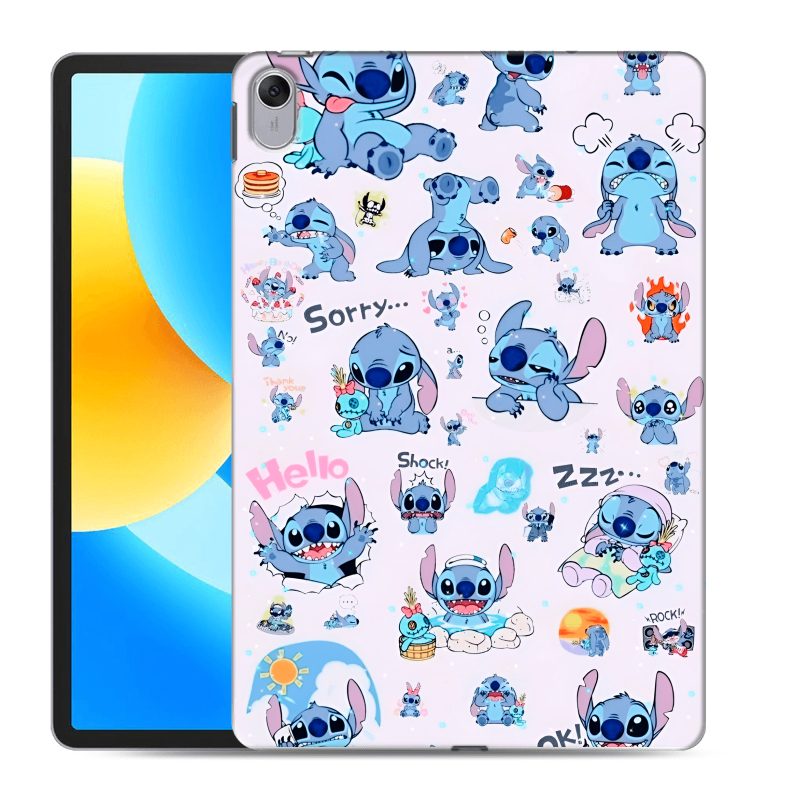 Силиконовый чехол на Huawei MatePad 11.5 с принтом Лило и Стич Силиконовый чехол на Huawei MatePad 11.5 с принтом Лило и Стич