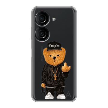 Силиконовый чехол на ASUS ZenFone 9 с принтом Мишка Силиконовый чехол на ASUS ZenFone 9 с принтом Мишка