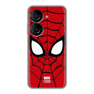 Силиконовый чехол на ASUS ZenFone 9 с принтом человек паук spiderman
