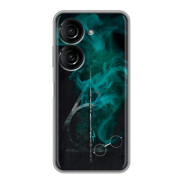 Силиконовый чехол на ASUS ZenFone 9 с принтом Гарри Поттер Harry Potter