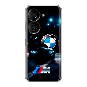 Силиконовый чехол на ASUS ZenFone 9 с принтом БМВ BMW