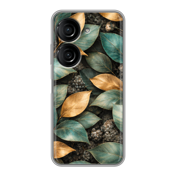 Силиконовый чехол на ASUS ZenFone 9 с принтом женский