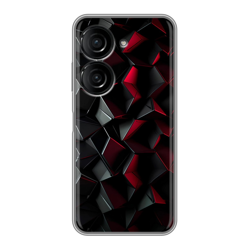 Силиконовый чехол на ASUS ZenFone 9 с принтом Абстракция Силиконовый чехол на ASUS ZenFone 9 с принтом Абстракция