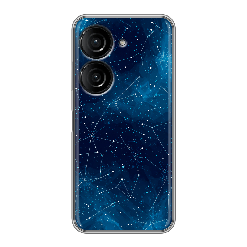 Силиконовый чехол на ASUS ZenFone 9 с принтом Космос звезды Силиконовый чехол на ASUS ZenFone 9 с принтом Космос звезды