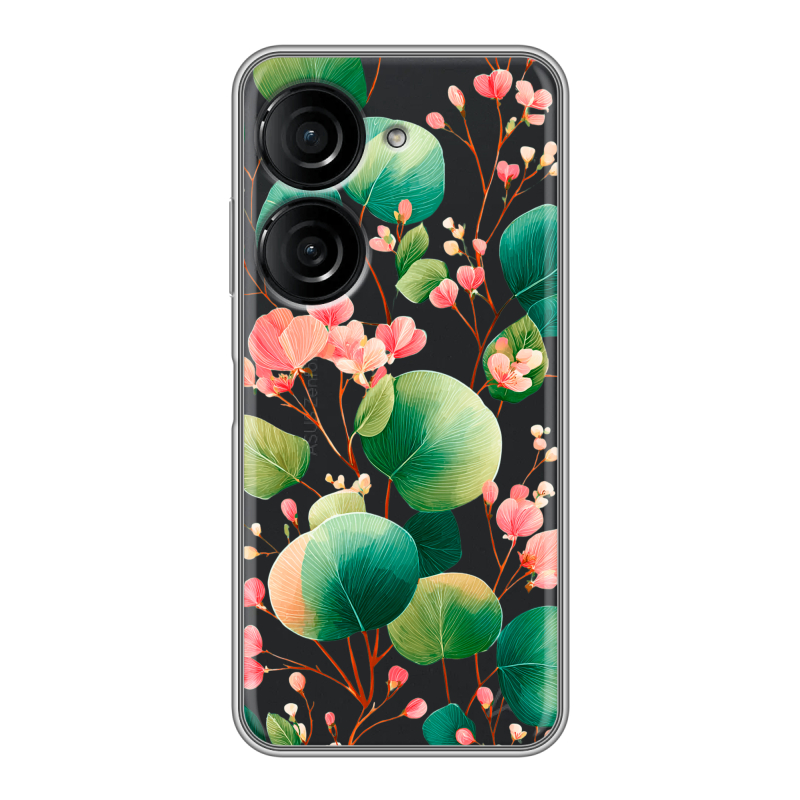 Силиконовый чехол на ASUS ZenFone 9 с принтом женский Силиконовый чехол на ASUS ZenFone 9 с принтом женский