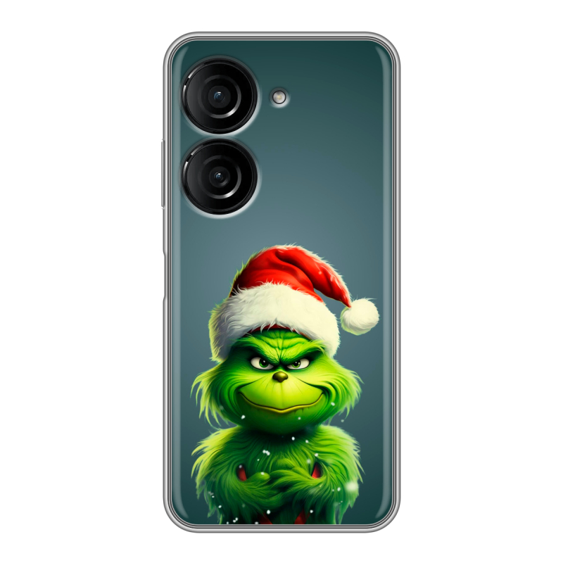 Силиконовый чехол на ASUS ZenFone 9 с принтом Новый год Силиконовый чехол на ASUS ZenFone 9 с принтом Новый год
