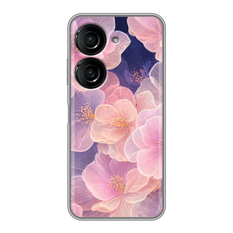 Силиконовый чехол на ASUS ZenFone 9 с принтом женский Силиконовый чехол на ASUS ZenFone 9 с принтом женский