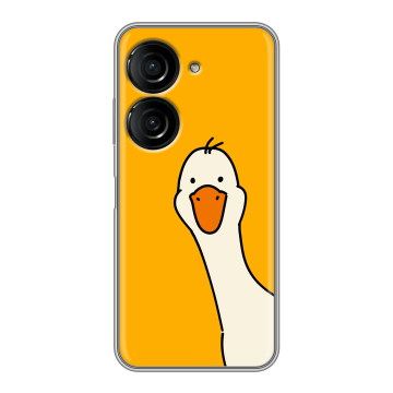 Силиконовый чехол на ASUS ZenFone 10 с принтом Утка