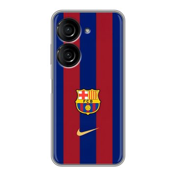 Силиконовый чехол на ASUS ZenFone 10 с принтом Барселона Barcelona