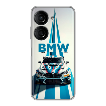 Силиконовый чехол на ASUS ZenFone 10 с принтом БМВ BMW