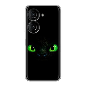 Силиконовый чехол на ASUS ZenFone 10 с принтом Как приручить дракона