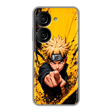 Силиконовый чехол на ASUS ZenFone 10 с принтом Naruto Наруто
