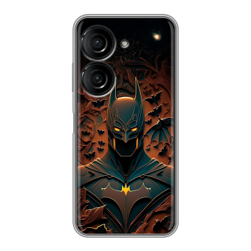 Силиконовый чехол на ASUS ZenFone 10 с принтом Batman Бэтмен