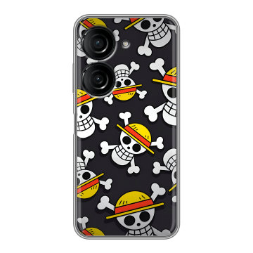 Силиконовый чехол на ASUS ZenFone 10 с принтом One Piece Ван Пис