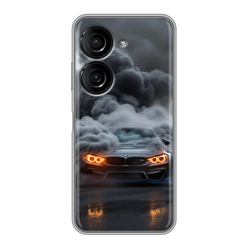 Силиконовый чехол на ASUS ZenFone 10 с принтом BMW БМВ