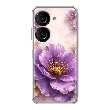 Силиконовый чехол на ASUS ZenFone 10 с принтом женский