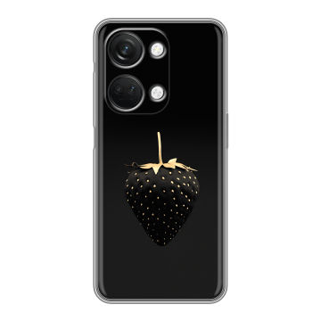 Силиконовый чехол на OnePlus Nord 3 с принтом Черная клубника Силиконовый чехол на OnePlus Nord 3 с принтом Черная клубника