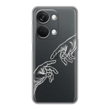 Силиконовый чехол на OnePlus Nord 3 с принтом Сотворение мира