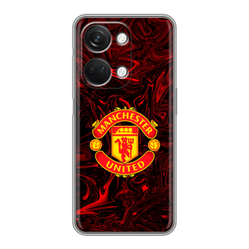 Силиконовый чехол на OnePlus Nord 3 с принтом Manchester United