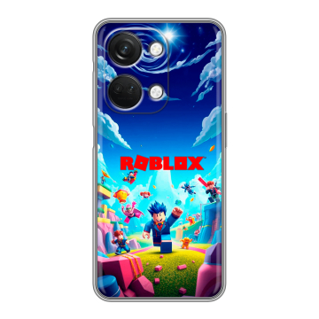 Силиконовый чехол на OnePlus Nord 3 с принтом Roblox Роблокс Силиконовый чехол на OnePlus Nord 3 с принтом Roblox Роблокс