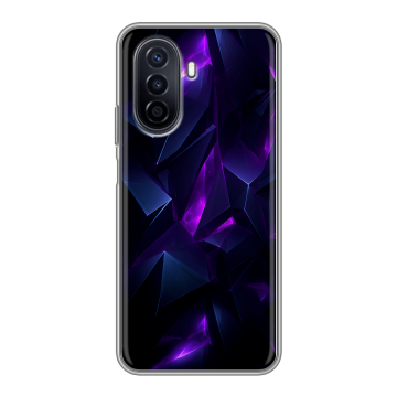 Силиконовый чехол на Huawei Nova Y71 с принтом Абстракиция