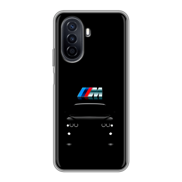 Силиконовый чехол на Huawei Nova Y71 с принтом БМВ BMW