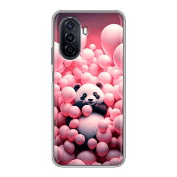 Силиконовый чехол на Huawei Nova Y71 с принтом Панда Силиконовый чехол на Huawei Nova Y71 с принтом Панда
