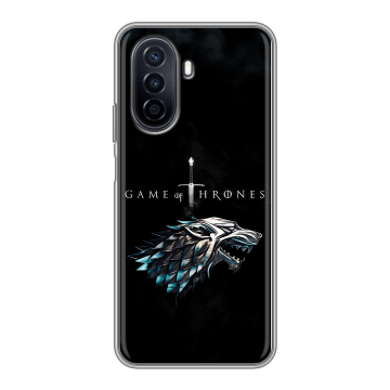 Силиконовый чехол на Huawei Nova Y71 с принтом Игра Престолов Game Thrones