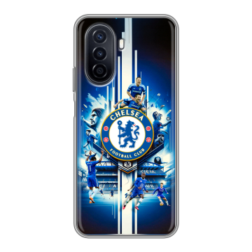 Силиконовый чехол на Huawei Nova Y71 с принтом Chelsea Челси Силиконовый чехол на Huawei Nova Y71 с принтом Chelsea Челси