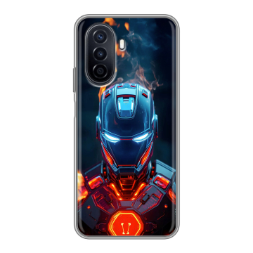 Силиконовый чехол на Huawei Nova Y71 с принтом IronMan Железный человек Силиконовый чехол на Huawei Nova Y71 с принтом IronMan Железный человек