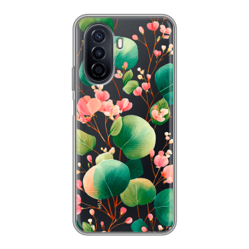 Силиконовый чехол на Huawei Nova Y71 с принтом женский Силиконовый чехол на Huawei Nova Y71 с принтом женский