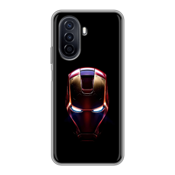 Силиконовый чехол на Huawei Nova Y71 с принтом IronMan Железный человек