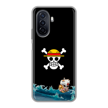 Силиконовый чехол на Huawei Nova Y71 с принтом One Piece Ван Пис