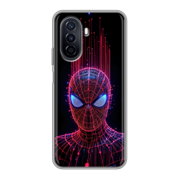 Силиконовый чехол на Huawei Nova Y71 с принтом Spiderman Человек паук Силиконовый чехол на Huawei Nova Y71 с принтом Spiderman Человек паук