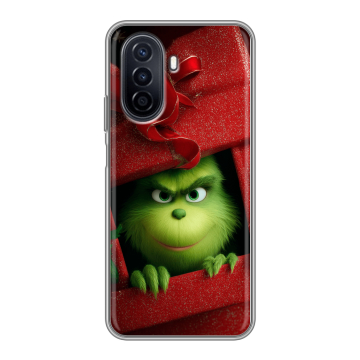 Силиконовый чехол на Huawei Nova Y71 с принтом Новый год Силиконовый чехол на Huawei Nova Y71 с принтом Новый год