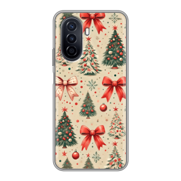 Силиконовый чехол на Huawei Nova Y71 с принтом Новый год Силиконовый чехол на Huawei Nova Y71 с принтом Новый год