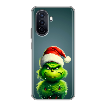 Силиконовый чехол на Huawei Nova Y71 с принтом Новый год Силиконовый чехол на Huawei Nova Y71 с принтом Новый год