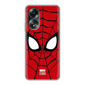Силиконовый чехол на OPPO A58 4G с принтом человек паук spiderman Силиконовый чехол на OPPO A58 4G с принтом человек паук spiderman
