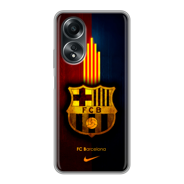 Силиконовый чехол на OPPO A58 4G с принтом Барселона Barcelona Силиконовый чехол на OPPO A58 4G с принтом Барселона Barcelona