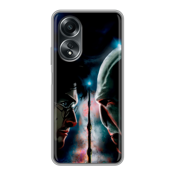 Силиконовый чехол на OPPO A58 4G с принтом Гарри Поттер Harry Potter Силиконовый чехол на OPPO A58 4G с принтом Гарри Поттер Harry Potter