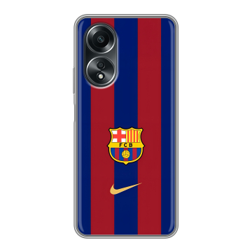 Силиконовый чехол на OPPO A58 4G с принтом Барселона Barcelona Силиконовый чехол на OPPO A58 4G с принтом Барселона Barcelona