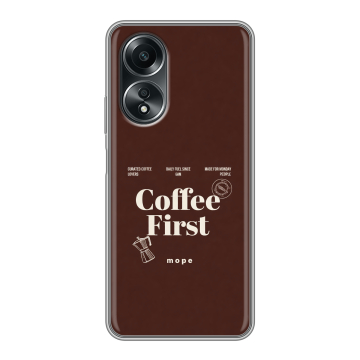 Силиконовый чехол на OPPO A58 4G с принтом женский Силиконовый чехол на OPPO A58 4G с принтом женский