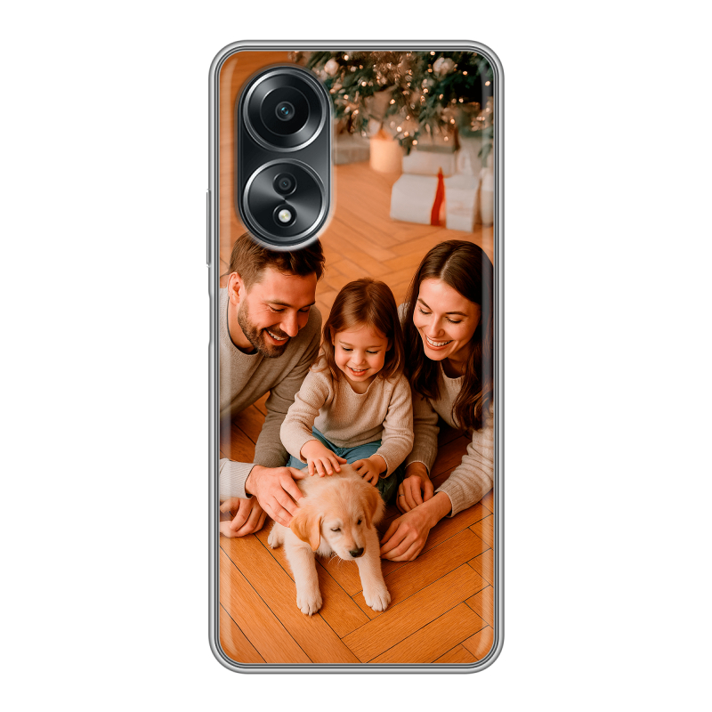 Силиконовый чехол на OPPO A58 4G с принтом чехол с фото Силиконовый чехол на OPPO A58 4G с принтом чехол с фото
