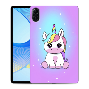 Силиконовый чехол на планшета Huawei Honor Pad X9 с принтом Единорог Силиконовый чехол на планшета Huawei Honor Pad X9 с принтом Единорог