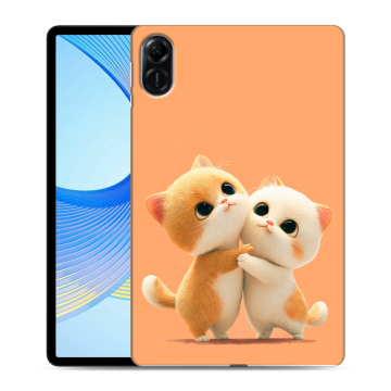 Силиконовый чехол на планшета Huawei Honor Pad X9 с принтом Милые котики Силиконовый чехол на планшета Huawei Honor Pad X9 с принтом Милые котики