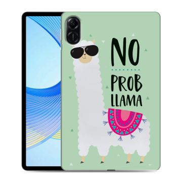 Силиконовый чехол на планшета Huawei Honor Pad X9 с принтом Лама Силиконовый чехол на планшета Huawei Honor Pad X9 с принтом Лама